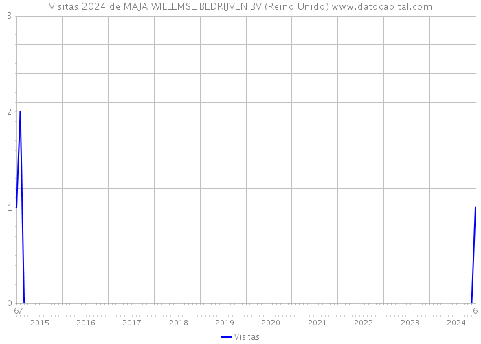 Visitas 2024 de MAJA WILLEMSE BEDRIJVEN BV (Reino Unido) 