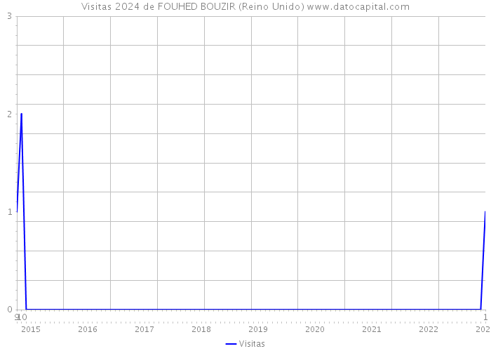 Visitas 2024 de FOUHED BOUZIR (Reino Unido) 