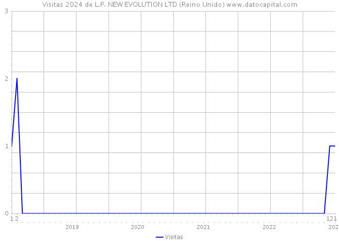 Visitas 2024 de L.P. NEW EVOLUTION LTD (Reino Unido) 