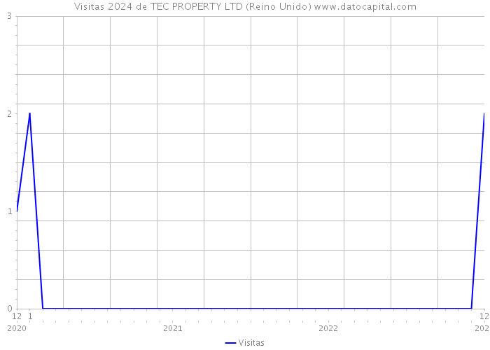 Visitas 2024 de TEC PROPERTY LTD (Reino Unido) 