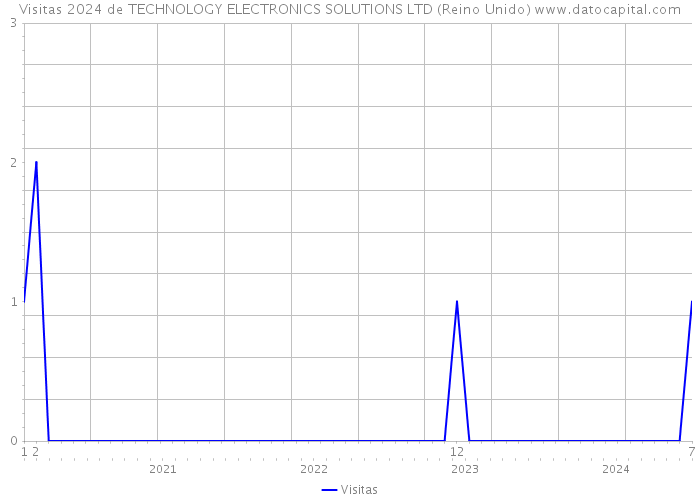 Visitas 2024 de TECHNOLOGY ELECTRONICS SOLUTIONS LTD (Reino Unido) 