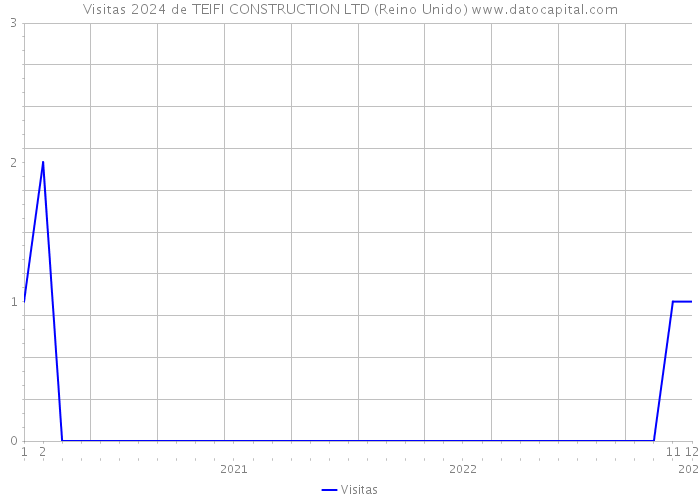 Visitas 2024 de TEIFI CONSTRUCTION LTD (Reino Unido) 