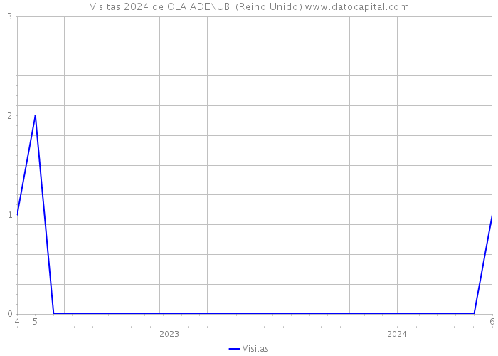 Visitas 2024 de OLA ADENUBI (Reino Unido) 