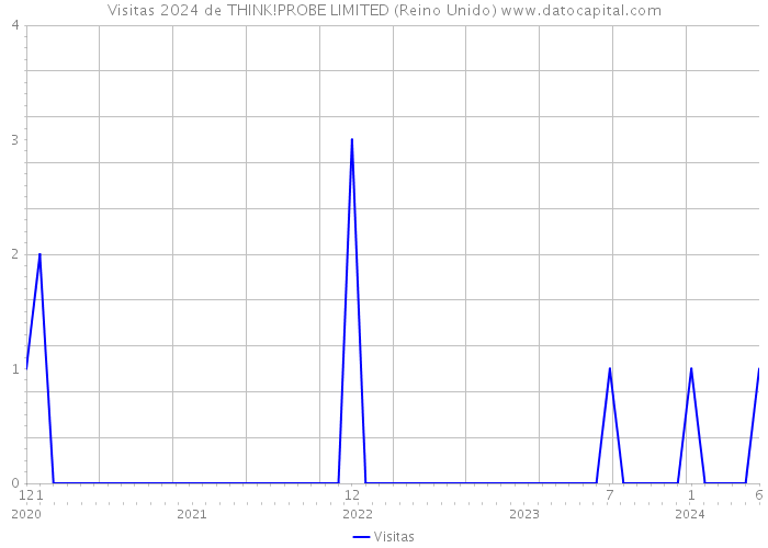 Visitas 2024 de THINK!PROBE LIMITED (Reino Unido) 