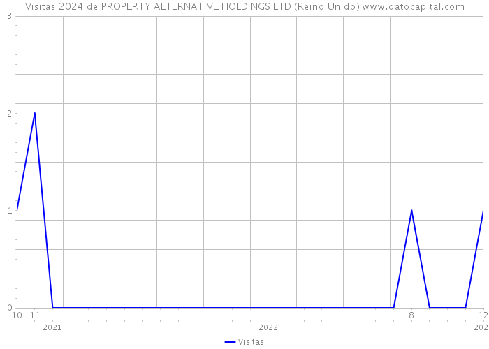 Visitas 2024 de PROPERTY ALTERNATIVE HOLDINGS LTD (Reino Unido) 