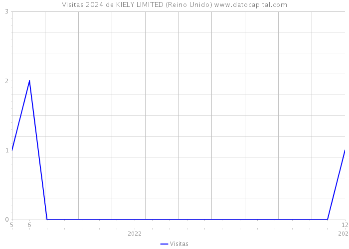 Visitas 2024 de KIELY LIMITED (Reino Unido) 