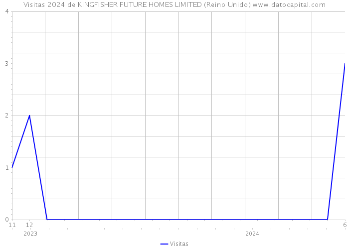 Visitas 2024 de KINGFISHER FUTURE HOMES LIMITED (Reino Unido) 