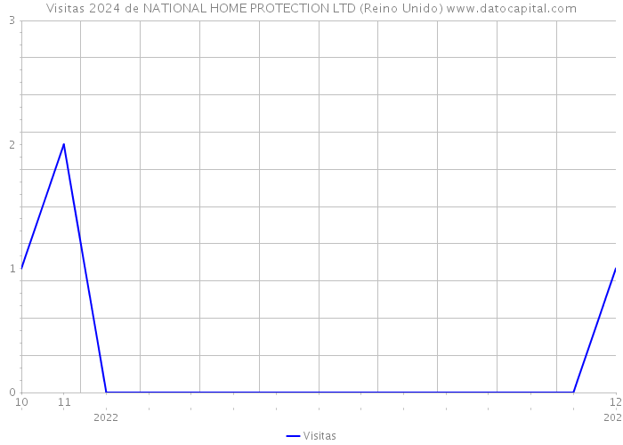 Visitas 2024 de NATIONAL HOME PROTECTION LTD (Reino Unido) 