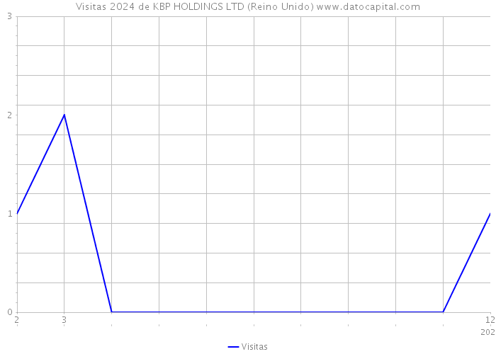 Visitas 2024 de KBP HOLDINGS LTD (Reino Unido) 