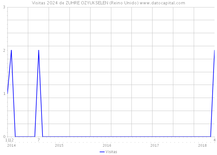 Visitas 2024 de ZUHRE OZYUKSELEN (Reino Unido) 