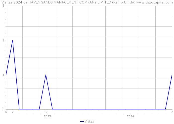 Visitas 2024 de HAVEN SANDS MANAGEMENT COMPANY LIMITED (Reino Unido) 