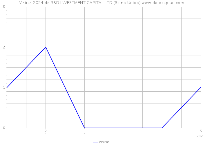 Visitas 2024 de R&D INVESTMENT CAPITAL LTD (Reino Unido) 