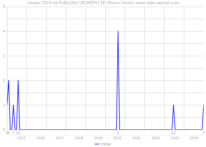 Visitas 2024 de FUELLING GROWTH LTD (Reino Unido) 