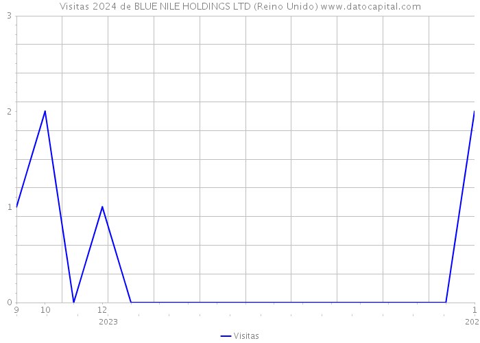Visitas 2024 de BLUE NILE HOLDINGS LTD (Reino Unido) 