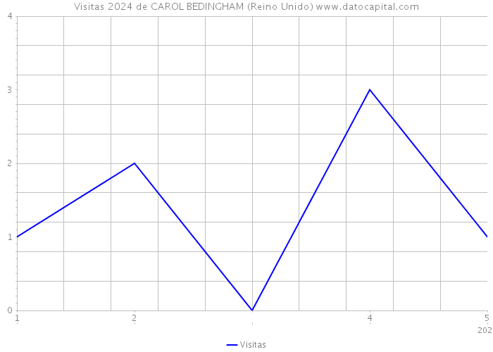 Visitas 2024 de CAROL BEDINGHAM (Reino Unido) 