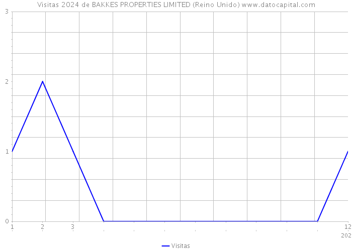 Visitas 2024 de BAKKES PROPERTIES LIMITED (Reino Unido) 