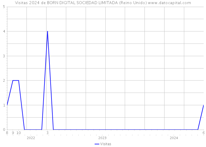 Visitas 2024 de BORN DIGITAL SOCIEDAD LIMITADA (Reino Unido) 