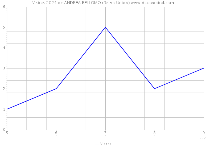 Visitas 2024 de ANDREA BELLOMO (Reino Unido) 