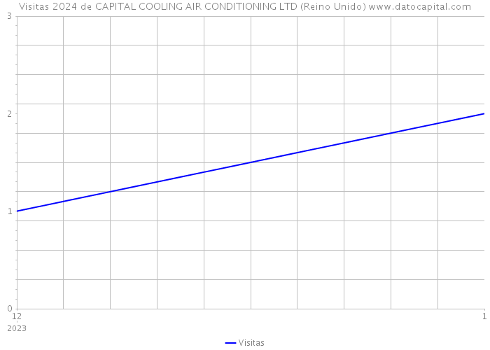 Visitas 2024 de CAPITAL COOLING AIR CONDITIONING LTD (Reino Unido) 