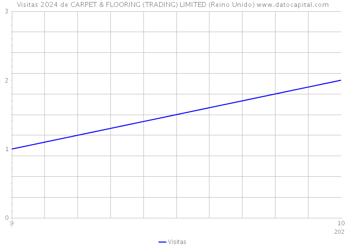 Visitas 2024 de CARPET & FLOORING (TRADING) LIMITED (Reino Unido) 