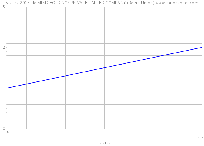 Visitas 2024 de MIND HOLDINGS PRIVATE LIMITED COMPANY (Reino Unido) 