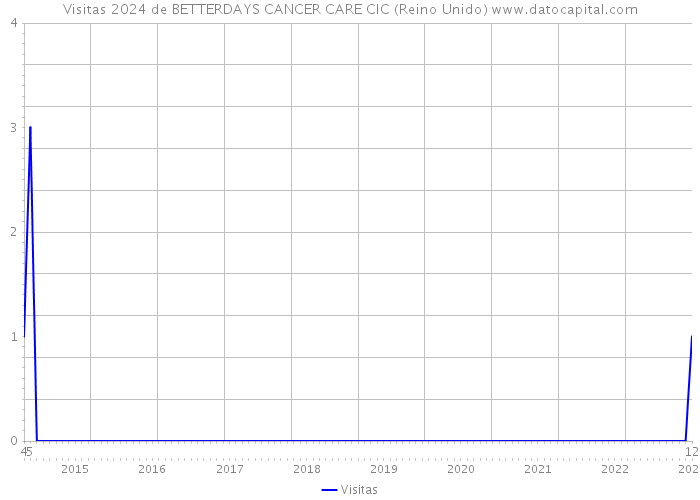 Visitas 2024 de BETTERDAYS CANCER CARE CIC (Reino Unido) 