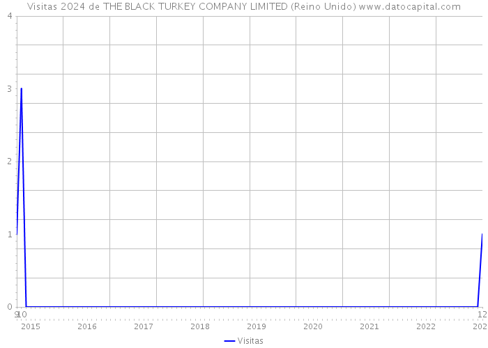 Visitas 2024 de THE BLACK TURKEY COMPANY LIMITED (Reino Unido) 
