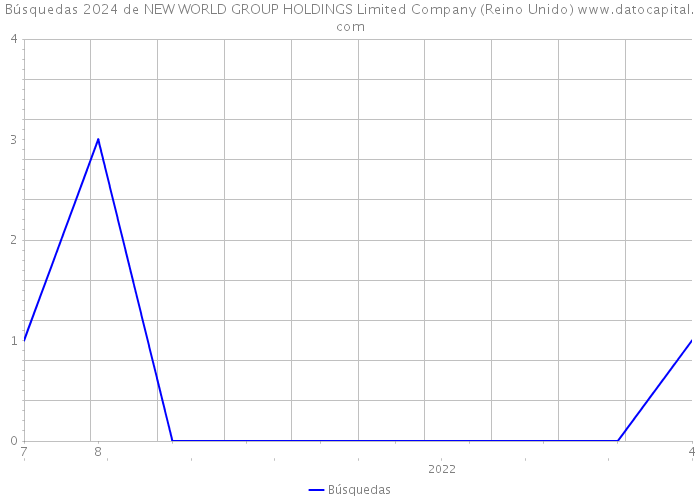 Búsquedas 2024 de NEW WORLD GROUP HOLDINGS Limited Company (Reino Unido) 