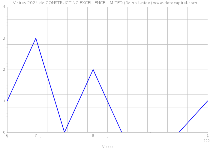 Visitas 2024 de CONSTRUCTING EXCELLENCE LIMITED (Reino Unido) 