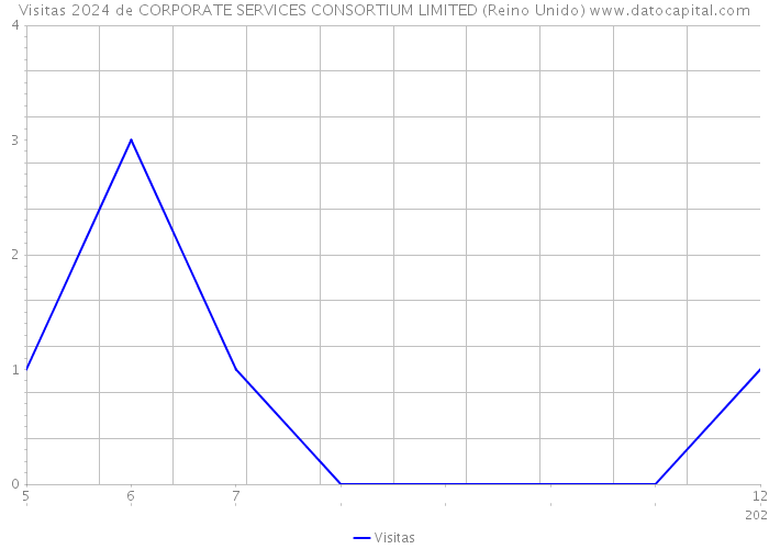 Visitas 2024 de CORPORATE SERVICES CONSORTIUM LIMITED (Reino Unido) 