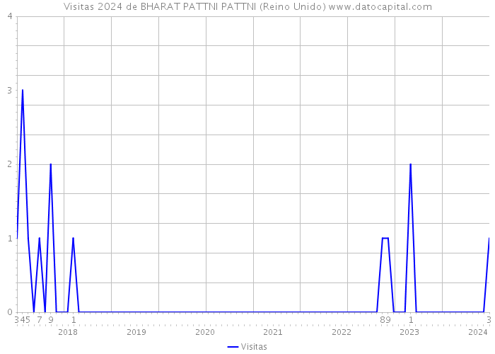 Visitas 2024 de BHARAT PATTNI PATTNI (Reino Unido) 