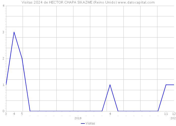 Visitas 2024 de HECTOR CHAPA SIKAZWE (Reino Unido) 