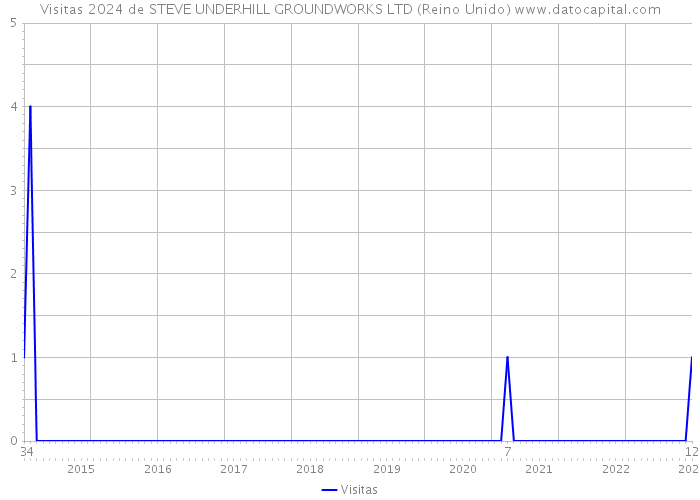 Visitas 2024 de STEVE UNDERHILL GROUNDWORKS LTD (Reino Unido) 