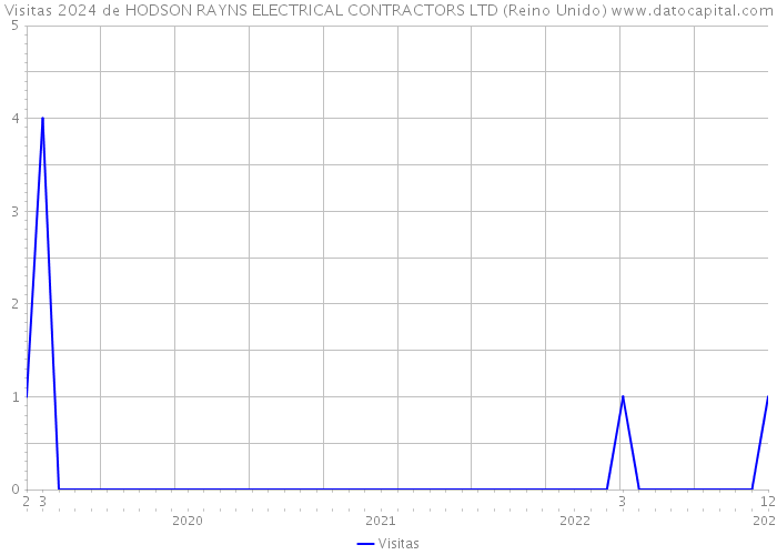 Visitas 2024 de HODSON RAYNS ELECTRICAL CONTRACTORS LTD (Reino Unido) 