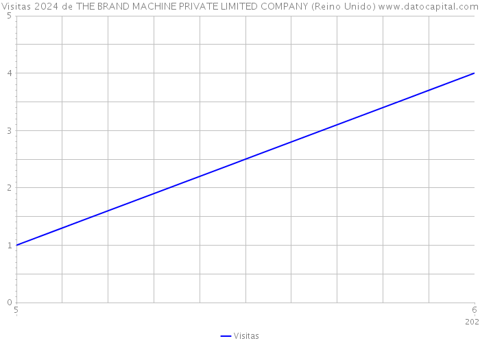 Visitas 2024 de THE BRAND MACHINE PRIVATE LIMITED COMPANY (Reino Unido) 