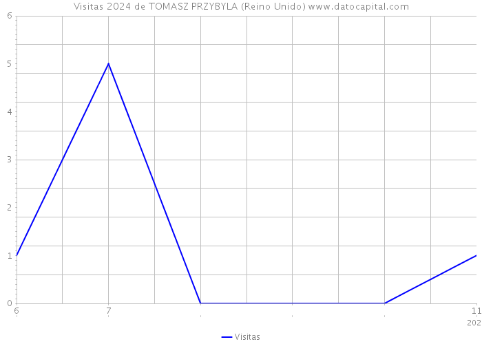 Visitas 2024 de TOMASZ PRZYBYLA (Reino Unido) 