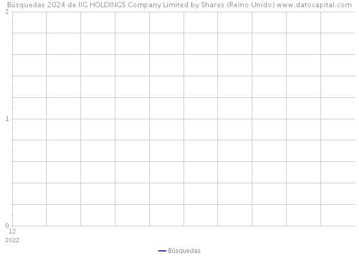 Búsquedas 2024 de IIG HOLDINGS Company Limited by Shares (Reino Unido) 