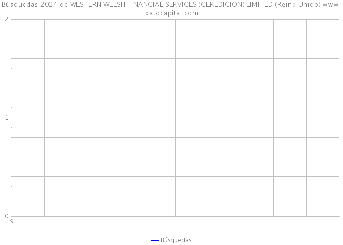 Búsquedas 2024 de WESTERN WELSH FINANCIAL SERVICES (CEREDIGION) LIMITED (Reino Unido) 