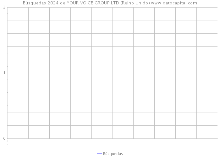 Búsquedas 2024 de YOUR VOICE GROUP LTD (Reino Unido) 