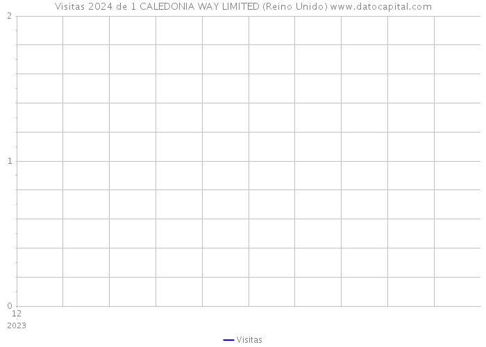 Visitas 2024 de 1 CALEDONIA WAY LIMITED (Reino Unido) 