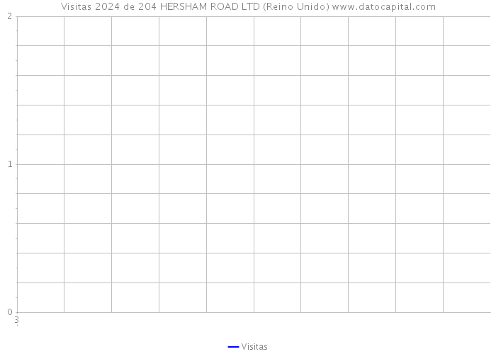 Visitas 2024 de 204 HERSHAM ROAD LTD (Reino Unido) 