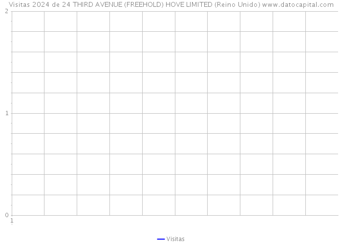 Visitas 2024 de 24 THIRD AVENUE (FREEHOLD) HOVE LIMITED (Reino Unido) 