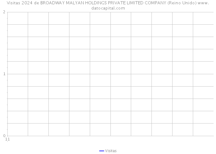 Visitas 2024 de BROADWAY MALYAN HOLDINGS PRIVATE LIMITED COMPANY (Reino Unido) 