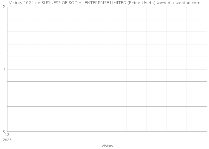 Visitas 2024 de BUSINESS OF SOCIAL ENTERPRISE LIMITED (Reino Unido) 