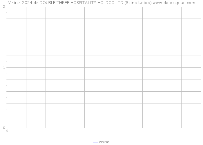 Visitas 2024 de DOUBLE THREE HOSPITALITY HOLDCO LTD (Reino Unido) 