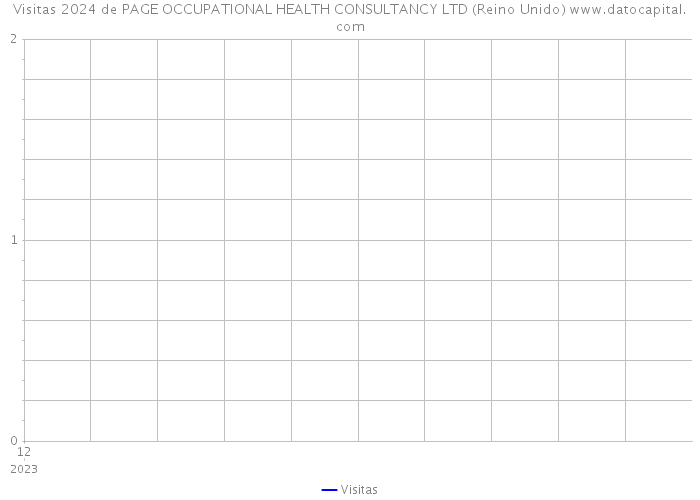 Visitas 2024 de PAGE OCCUPATIONAL HEALTH CONSULTANCY LTD (Reino Unido) 