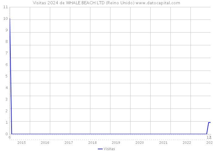 Visitas 2024 de WHALE BEACH LTD (Reino Unido) 