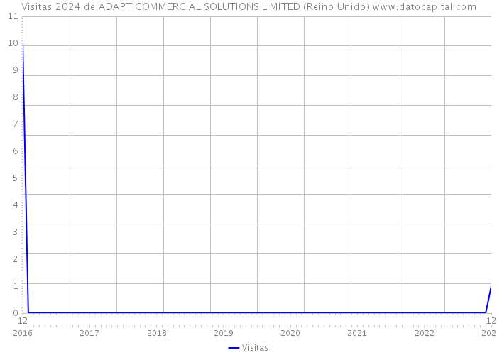 Visitas 2024 de ADAPT COMMERCIAL SOLUTIONS LIMITED (Reino Unido) 