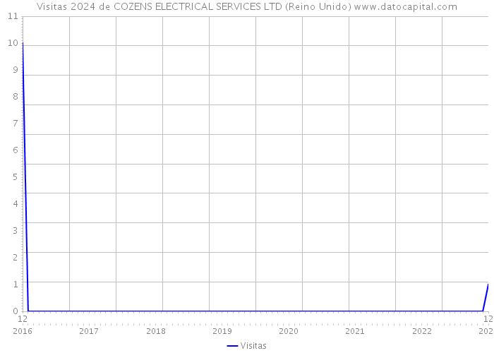 Visitas 2024 de COZENS ELECTRICAL SERVICES LTD (Reino Unido) 