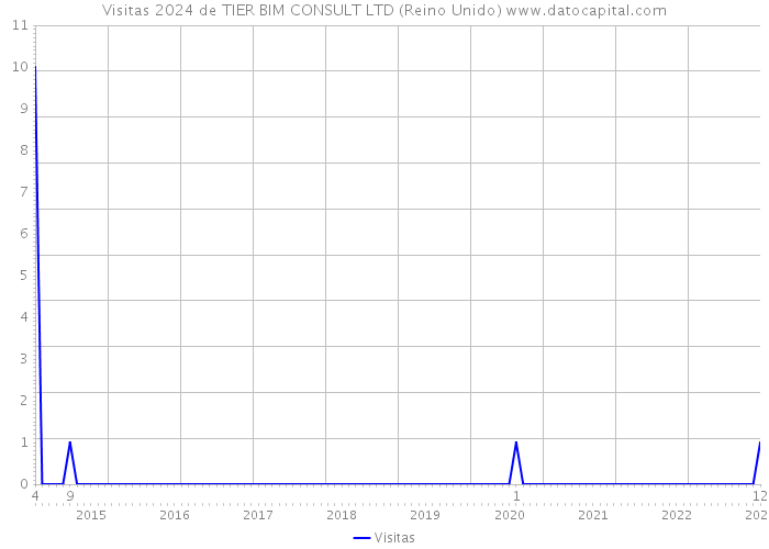 Visitas 2024 de TIER BIM CONSULT LTD (Reino Unido) 